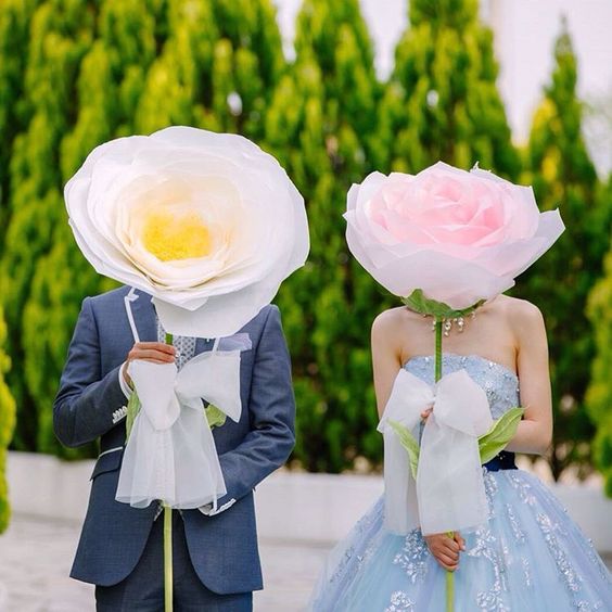 Tendenze decorazione: nozze con i fiori di carta - Matrimonio a